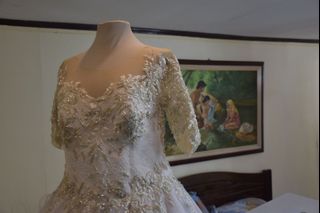 Kaye abad wedding gown price hot sale