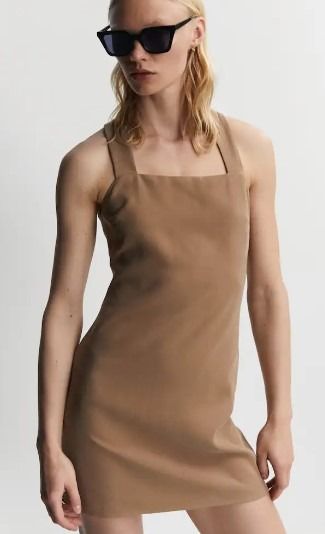 Wrap back dress Mango Women s Fashion Dresses Sets Dresses on Carousell