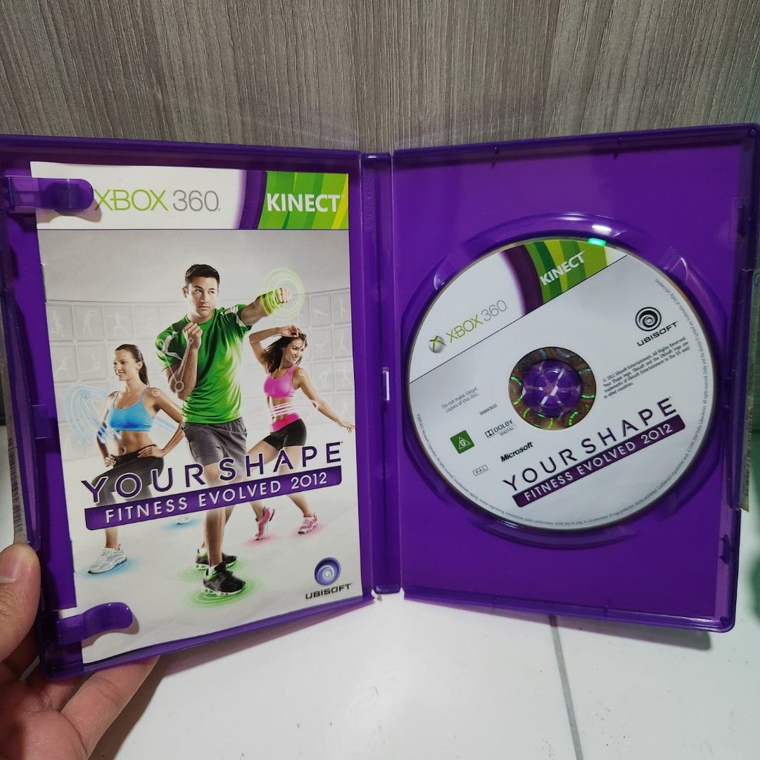 Your Shape: Fitness Evolved - Kinect Compatible (Xbox 360) : :  PC & Video Games