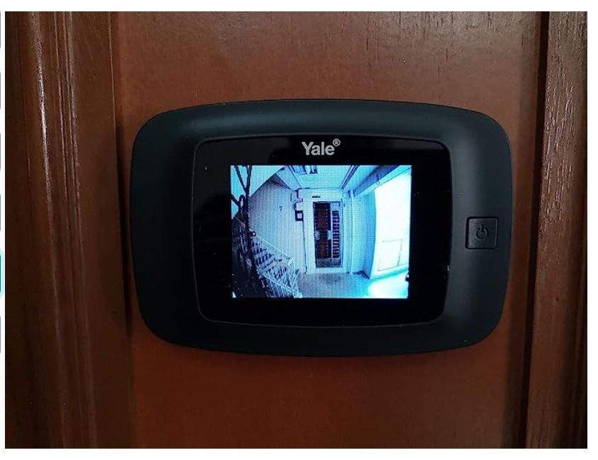 Yale Basic Digital Door Viewer DDV1 [Black], Furniture & Home Living