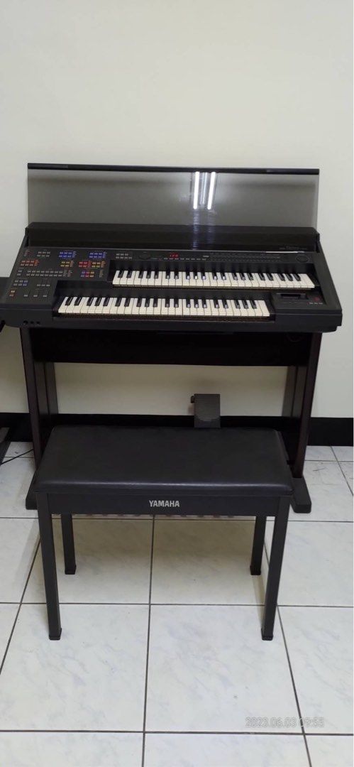 YAMAHAエレクトーン HS-5 と椅子 鳴る