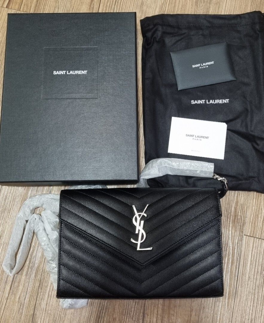 Ysl woc silver hardware outlet