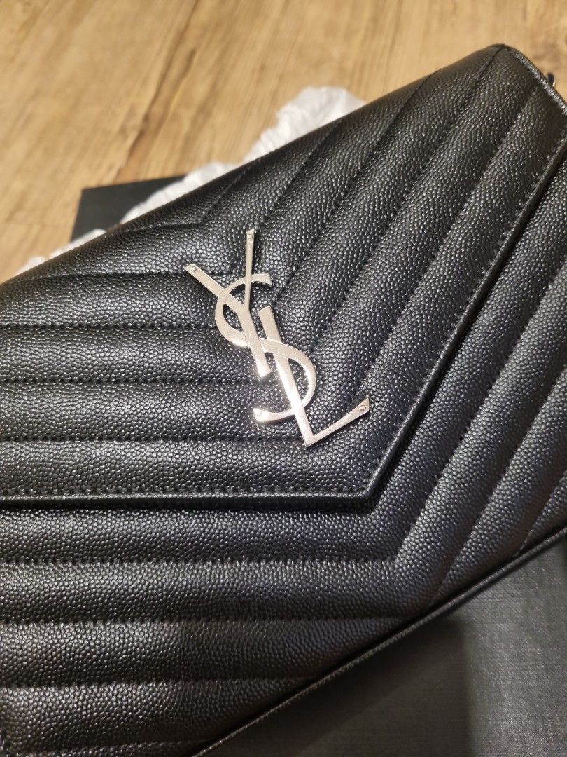 Ysl woc silver hardware top