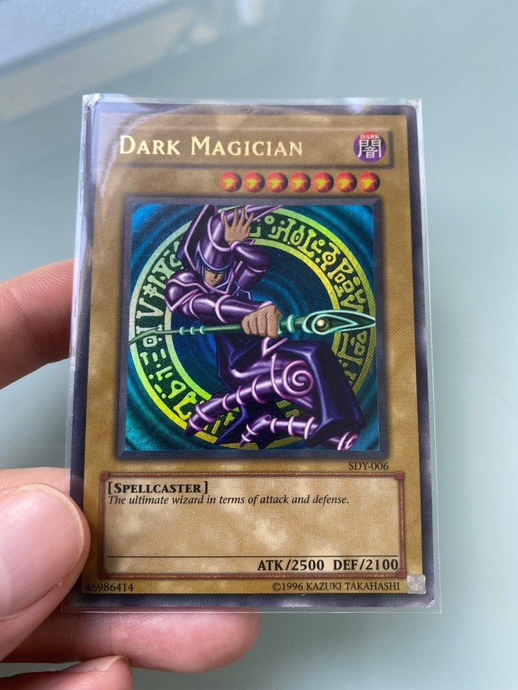 SDY-006 Ultra Rare Yu-Gi-Oh! Dark Magician Ultra Rare SDY-006 Card -  Moderately Played Condition | Original
