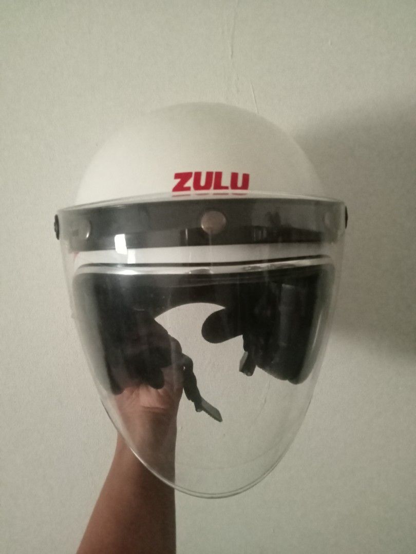 Helmet Zulu Vespa Cafe Racer, Motorcycles, Motorcycle Accessories on ...