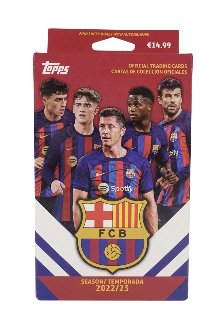 Topps FC Barcelona Fan Set 未開封2BOX