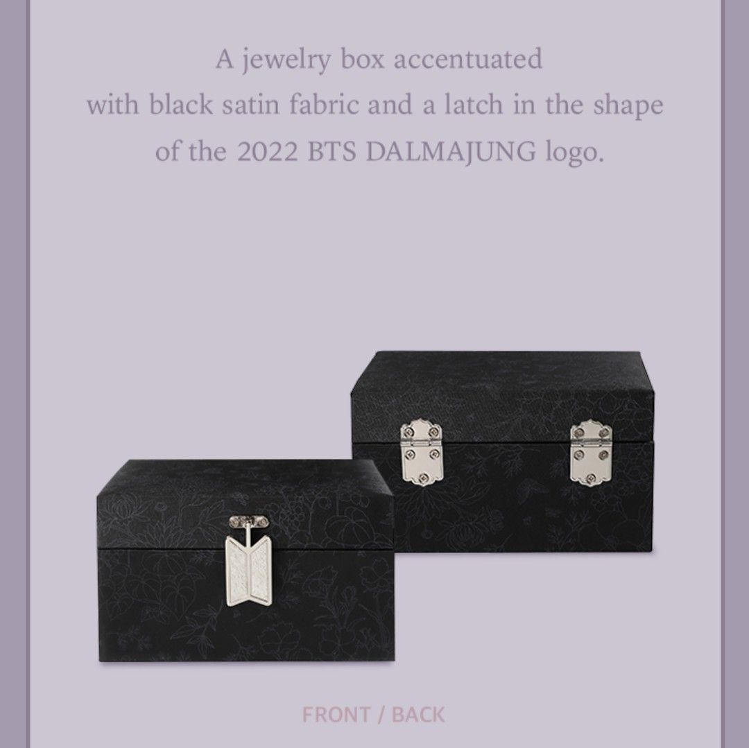 2022 BTS DALMAJUNG JEWELRY BOX, Hobbies & Toys, Memorabilia