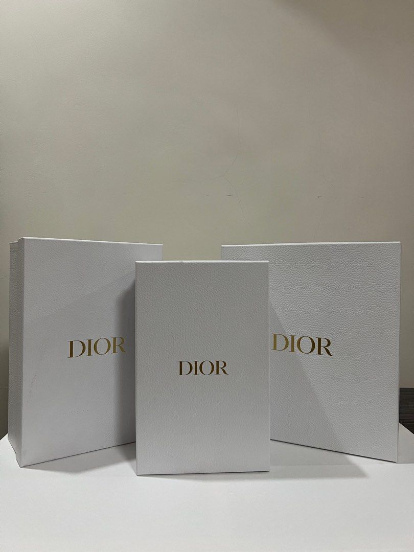 2023 Dior shoe boxes (Paris), Luxury, Sneakers & Footwear on Carousell