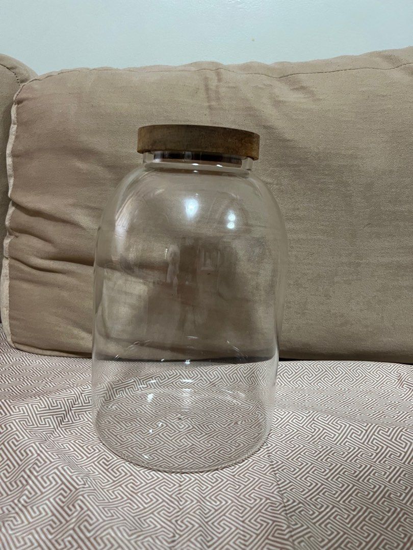 2 Big Bertha Jars from Mayfair&Co (Category: Other Kitchenware & Tableware) located in Makati City. Submitted by reignbowtista (Listing ID 1246451437, Image 1). Description: 2 PIECES NAPA BIG BERTHA Artisan Acacia Jars - Silicone Lids - 3 L from Mayfair&Co Used just once to store flour and sugar and then stored.