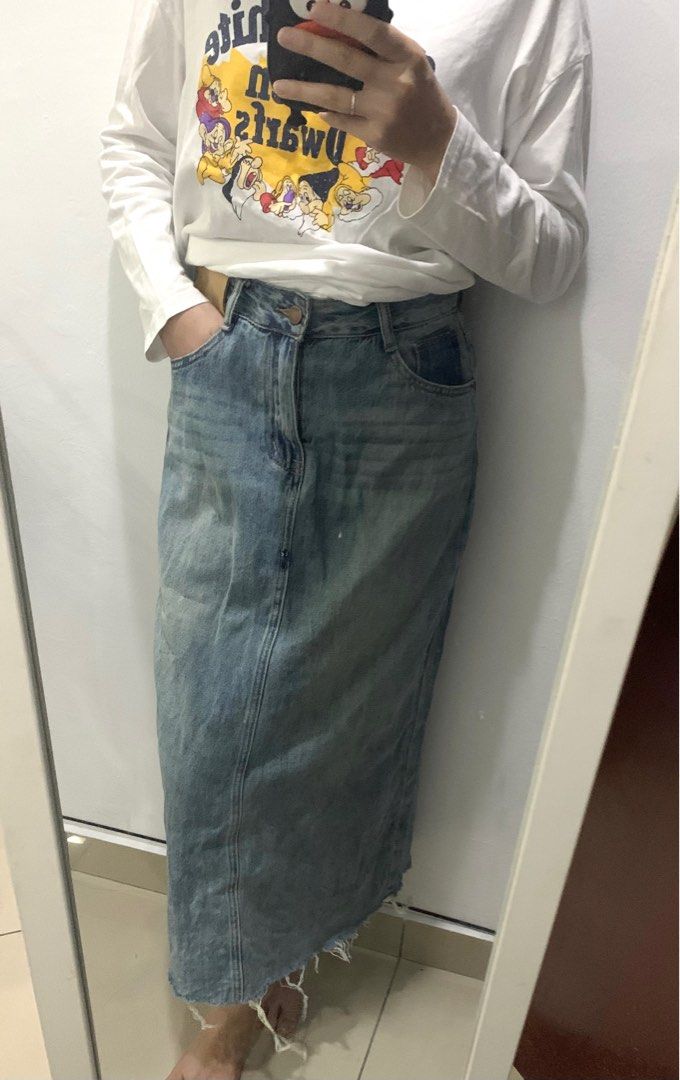72 new arrivals denim skirt