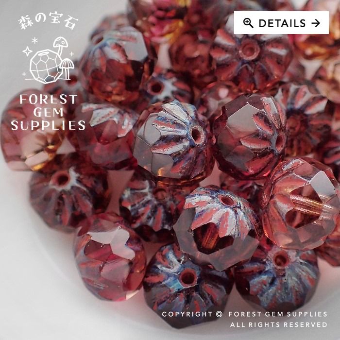 Red glass beads new arrivals