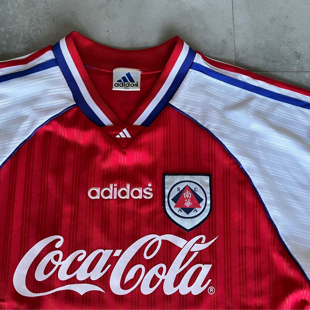 90年代南華足球隊長袖球衣長火博物館級別收藏品絕版港甲盛世Cultkits