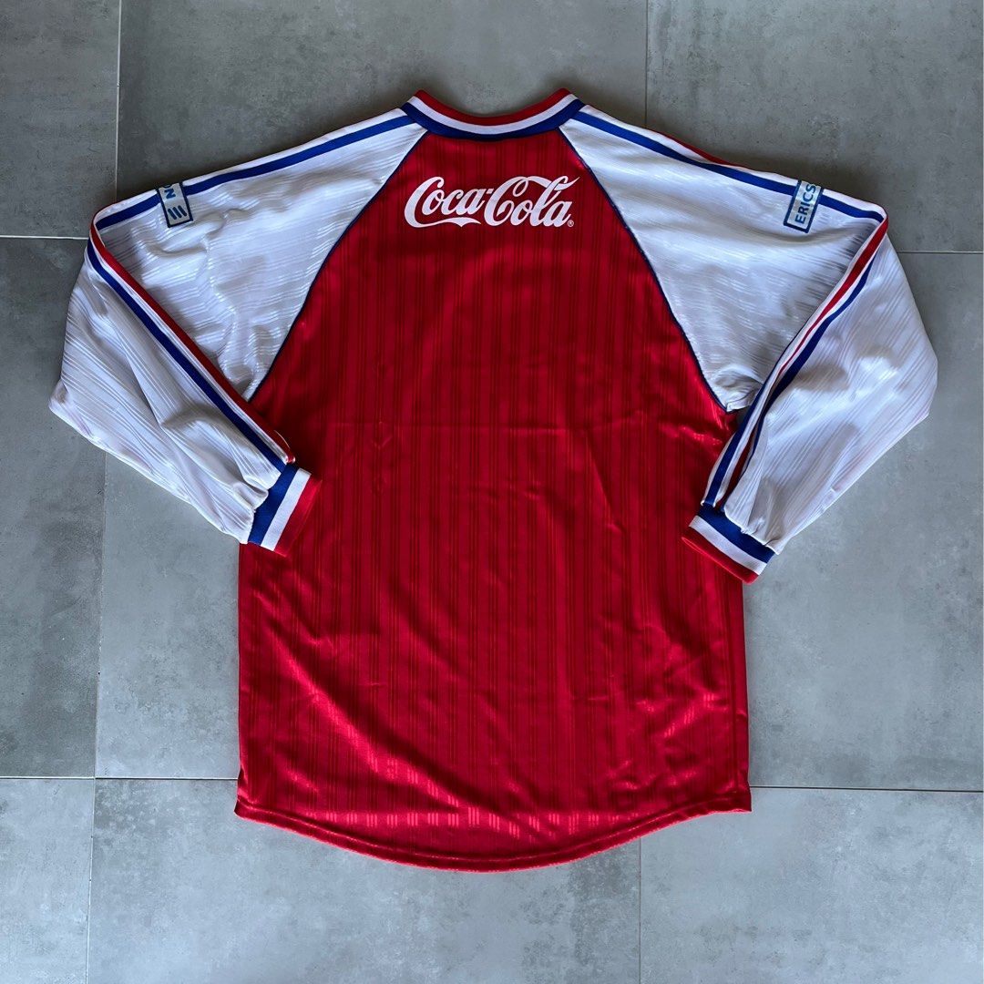 90年代南華足球隊長袖球衣長火博物館級別收藏品絕版港甲盛世Cultkits