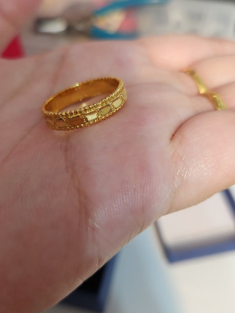 Gold plated ring price cheap