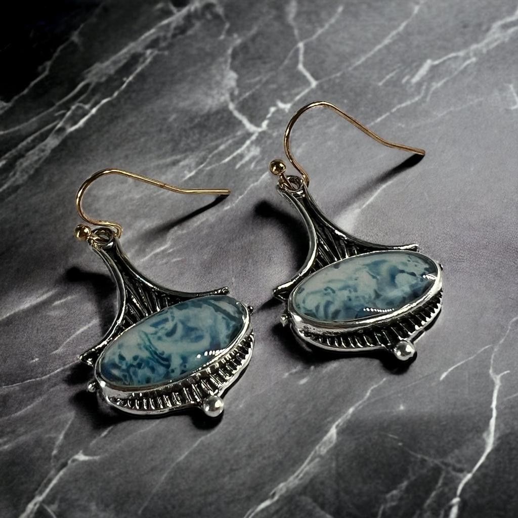 Real silver dangle earrings shop