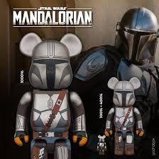 全新現貨Bearbrick 400% + 100% Medicom Starwars Starwar Mandalorian