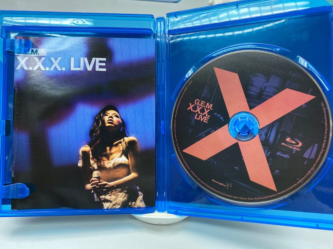 鄧紫棋G.E.M. XXX LIVE Blu-ray, 興趣及遊戲, 音樂、樂器& 配件, 音樂