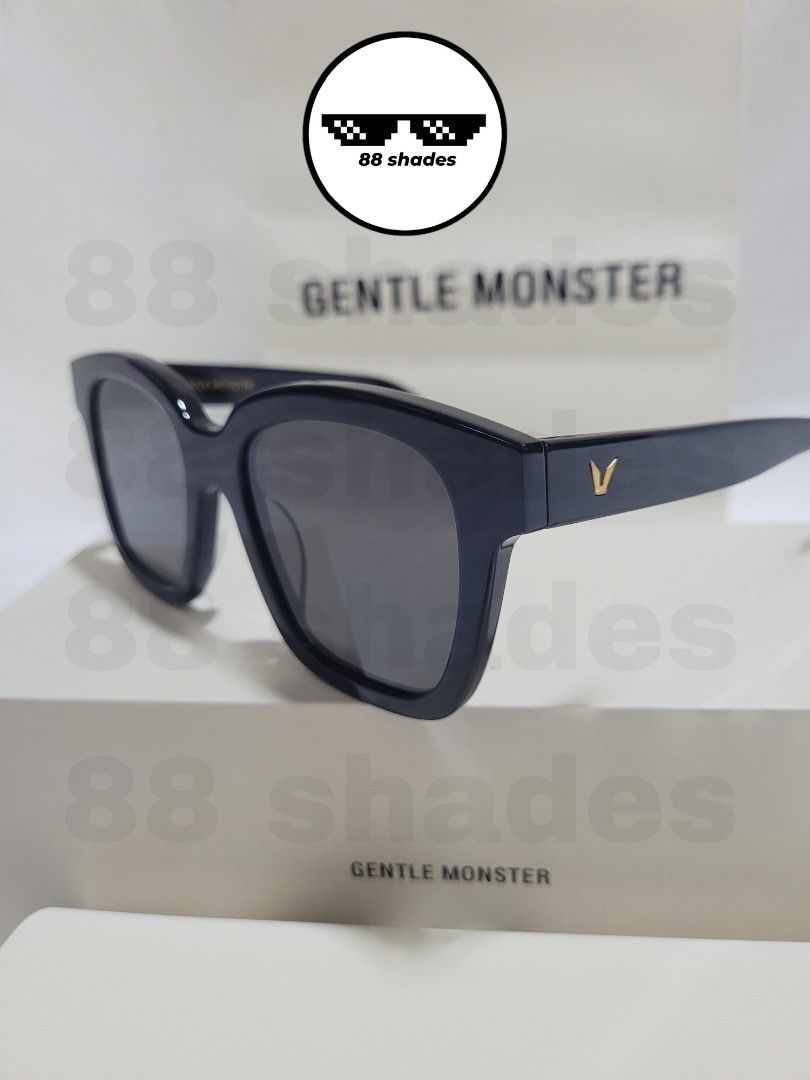 GENTLE MONSTER Dreamer Hoff ブラックサングラス 💯 Gentle Monster Sunglasses - Dreamer Hoff, Women's Fashion