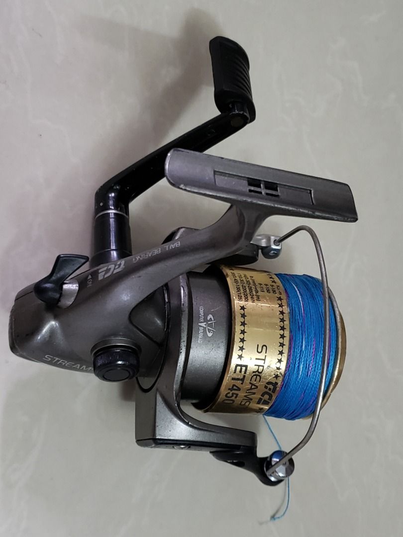 魚攪迪佳TICA STREAMSTAR ET4500 spinning reel 直攪, 運動產品, 釣魚- Carousell