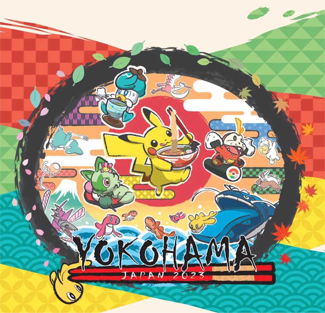 🇯🇵 Yokohama Pokemon Worlds 2023 Exclusive Merchandise, Hobbies & Toys