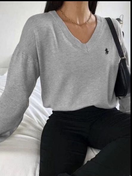 Abercrombie and fitch v neck sweater online