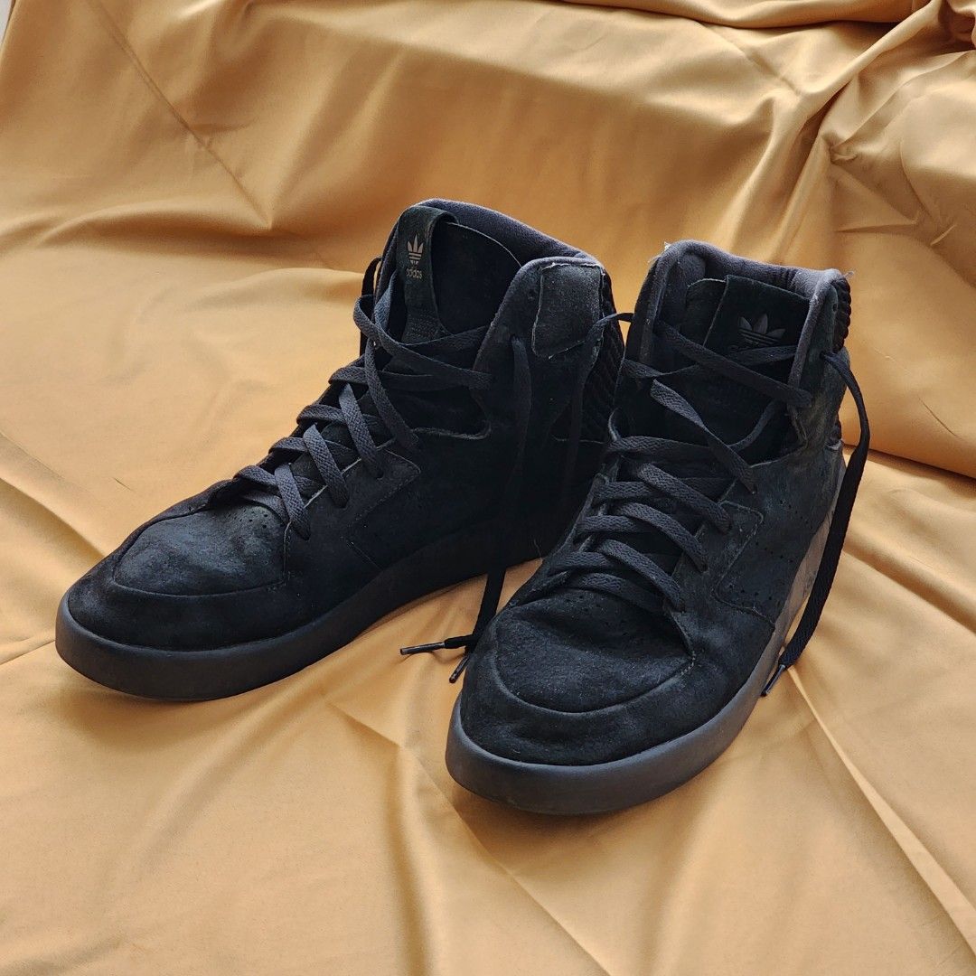 Adidas tubular invader triple black online