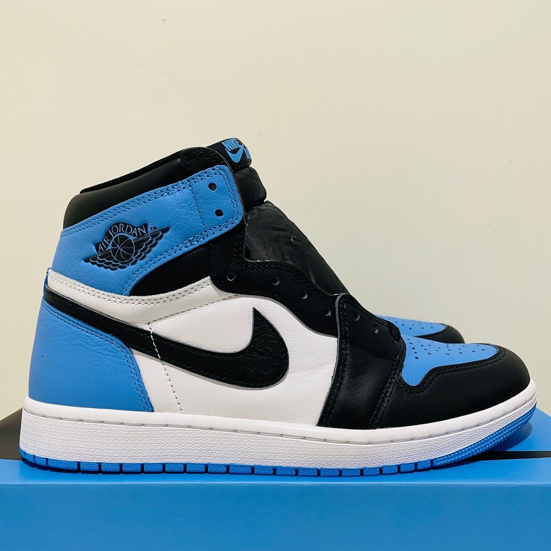 Air Jordan 1 High OG University Blue UNC Toe Men s Fashion