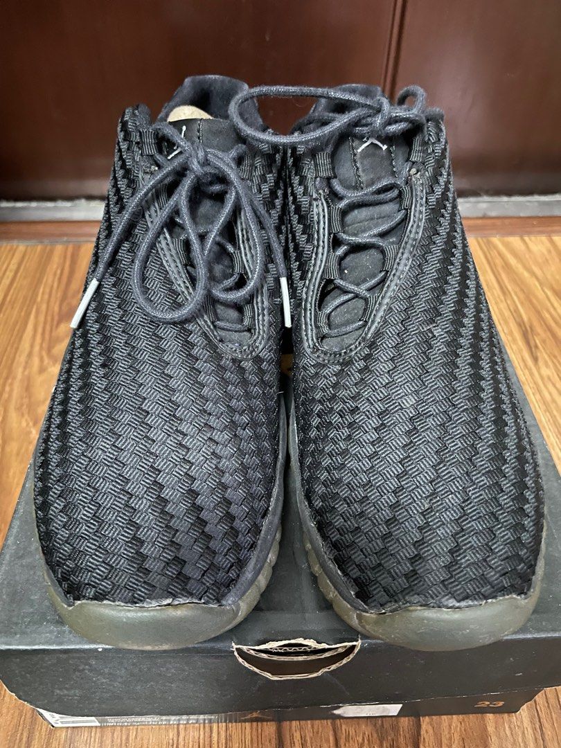 Jordan future triple black gs on sale