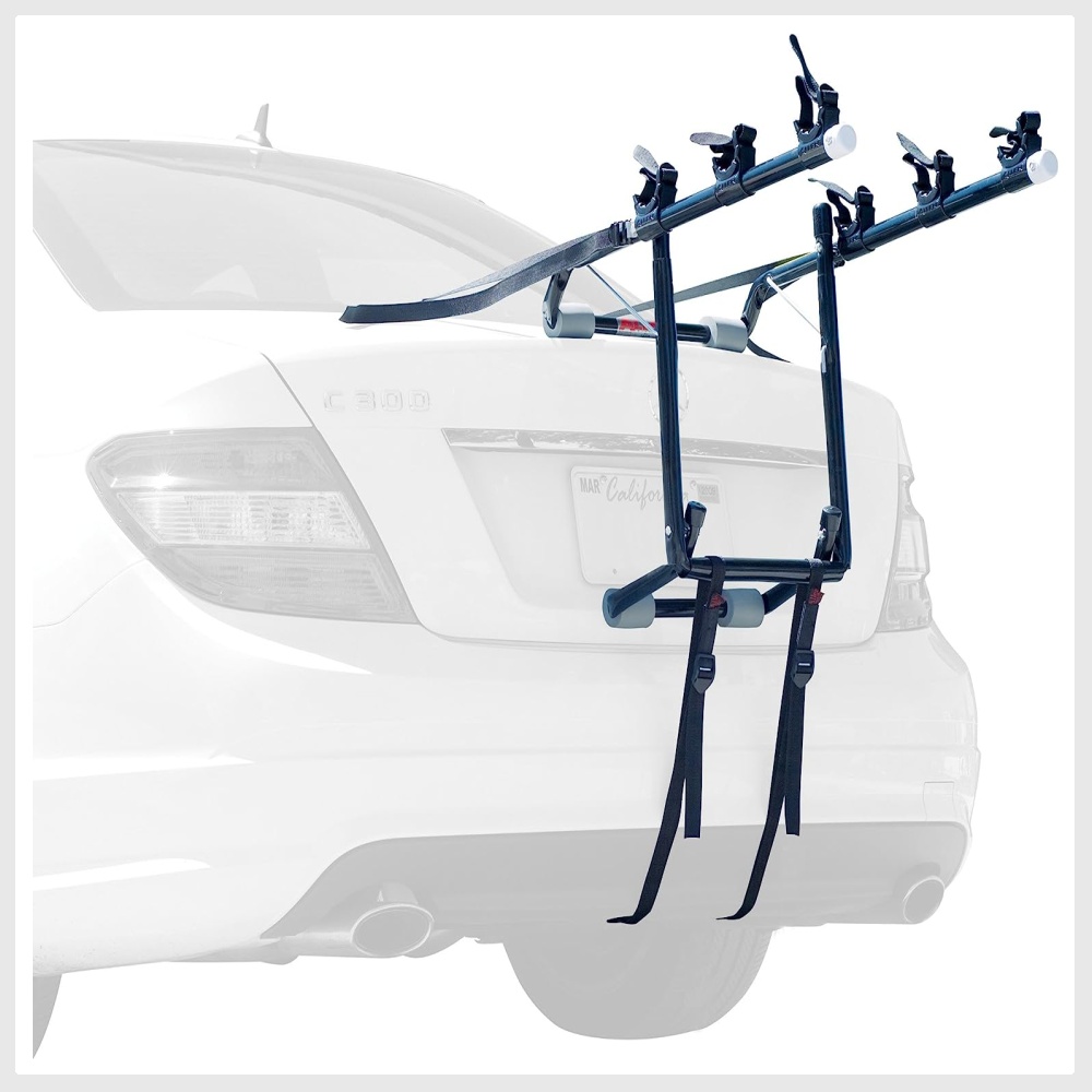 (clearing) Allen Sports Deluxe 3Bike Trunk Mount Rack, Model 103DB