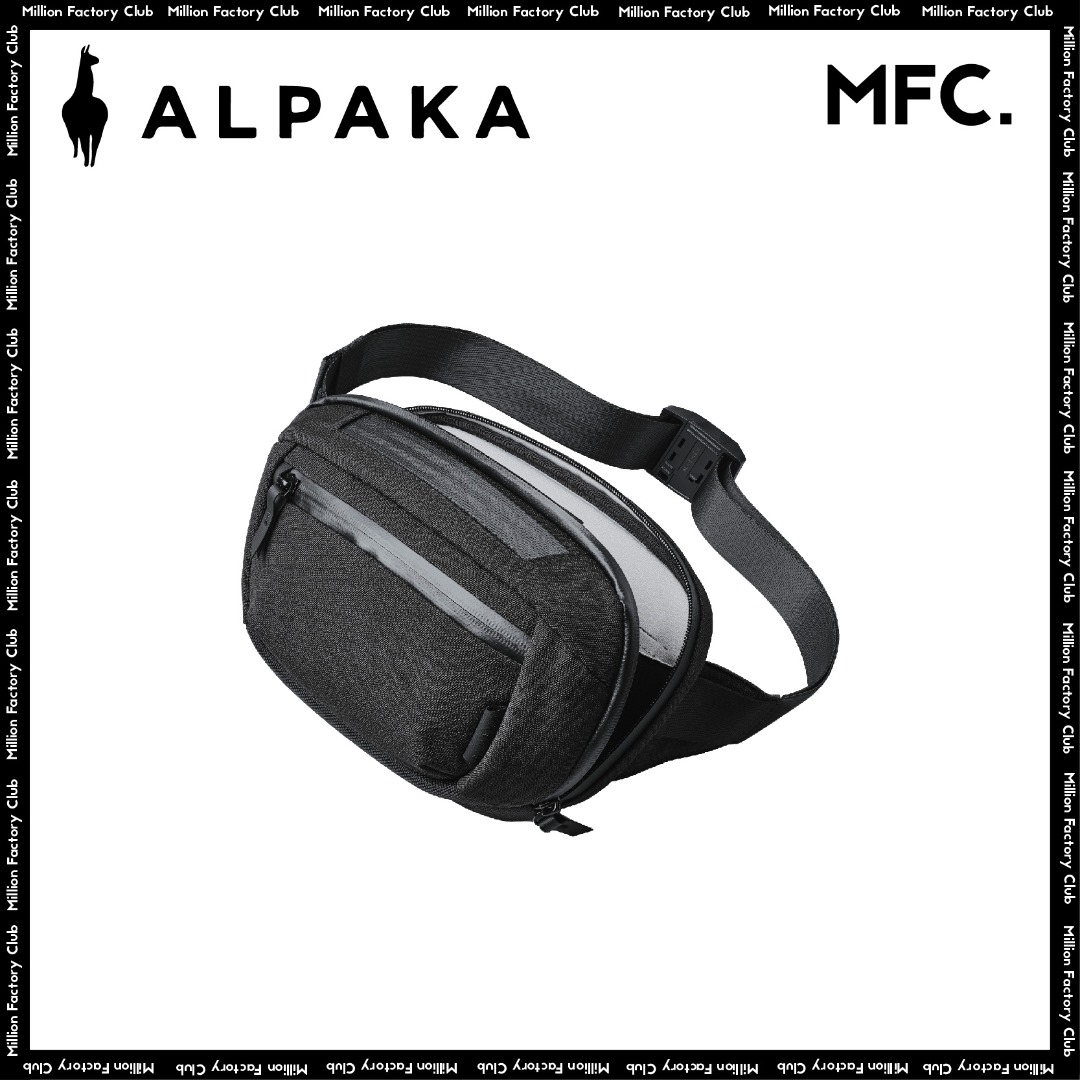 ALPAKA Bravo Waist Pack Water Resistant Waist Pack, Men's Fashion, Bags