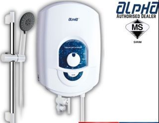 Alpha water heater with PUMP