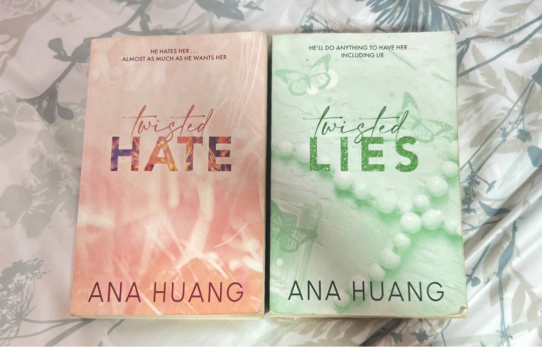 Ana huang twisted series Lies hate authentic, Hobbies & Toys, Books