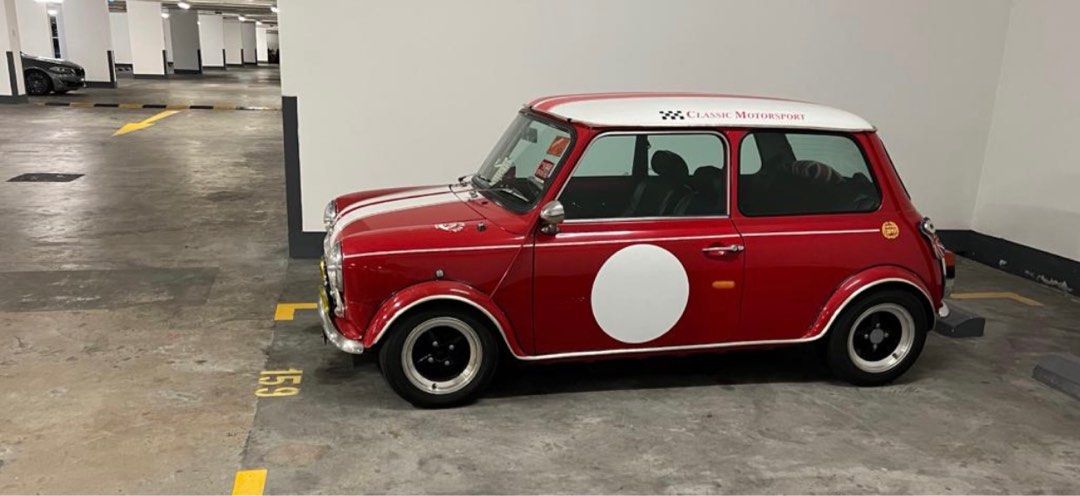 Austin Morris Cooper Austin Morris Cooper Auto (Category: Used Cars) located in Singapore. Submitted by tiffanynco12 (Listing ID 1246524406, Image 3). Description: Looking for serious buyer only. Classic Car Plate. 1970 Austin Morris Cooper in good condition. 6 previous owners, 998cc engine, Red Primary Color with white secondary color. Mileage is 60,000+. Automatic 4-speed gearbox. A classic vintage car with lots of charm and history. Perfect fo