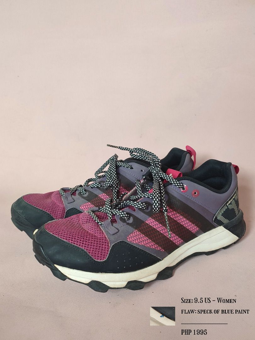 Authentic Adidas Kanadia TR7 Trail Running Shoes pink purple