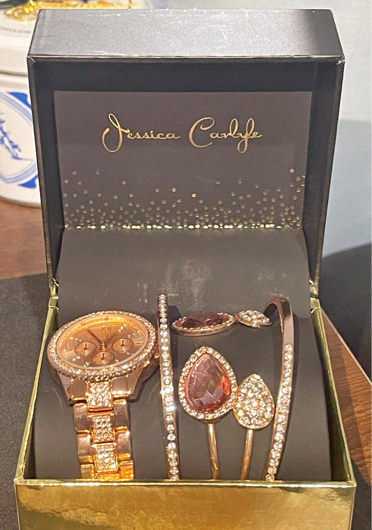 Jessica carlyle watch and bangle set price cheap