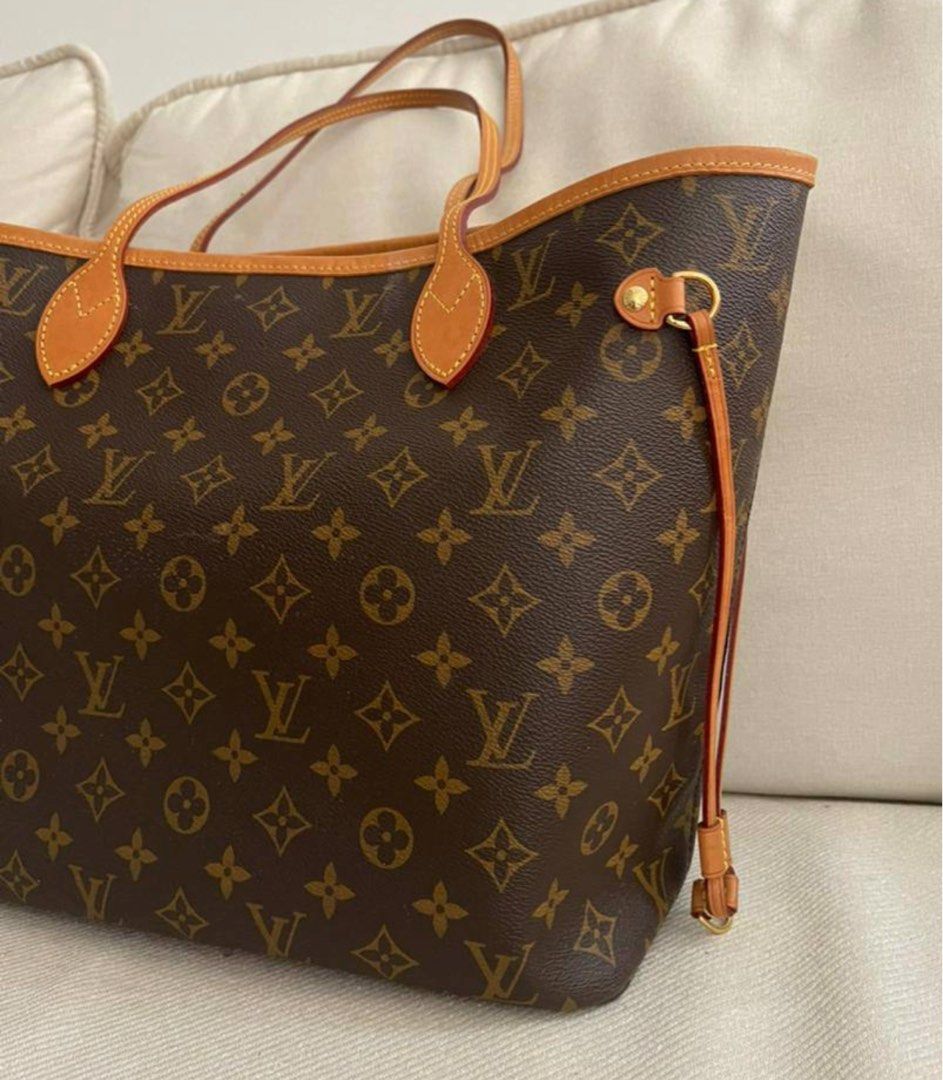 Authentic lv neverfull sale mm