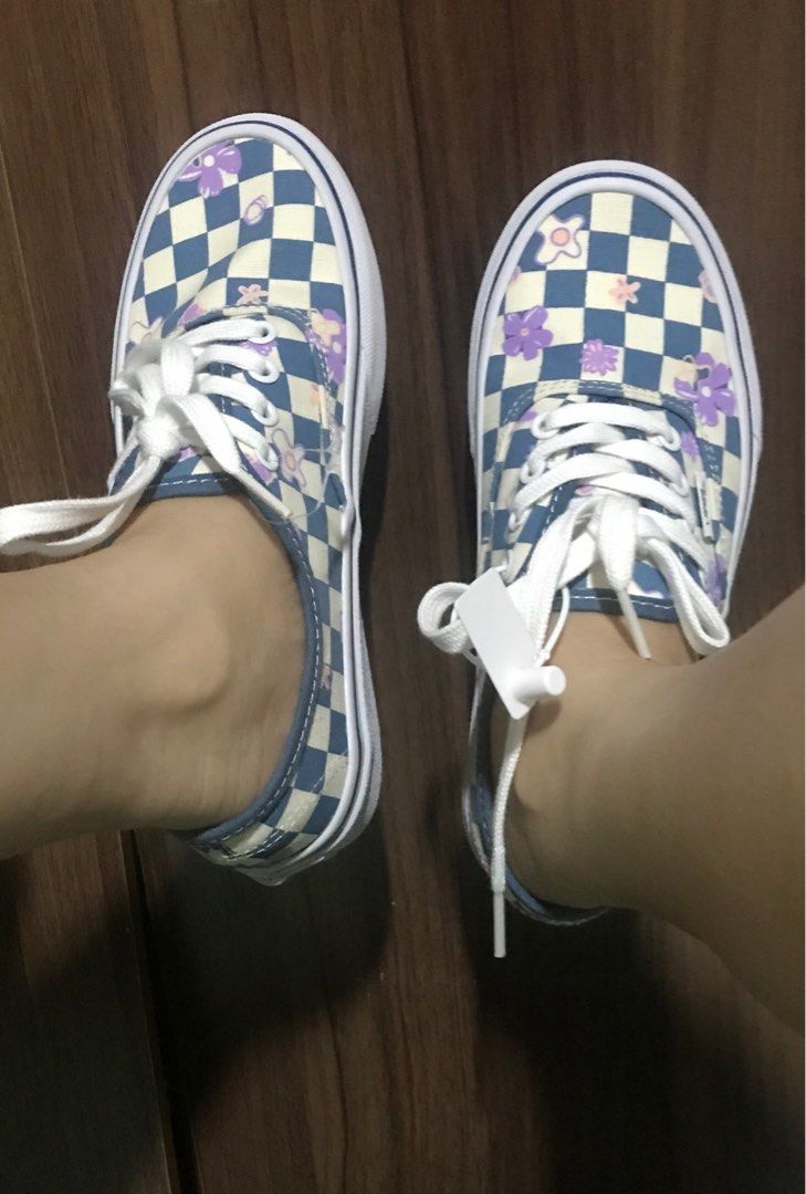 Authentic VANS Classic fresh checkerboard color scheme summer haze
