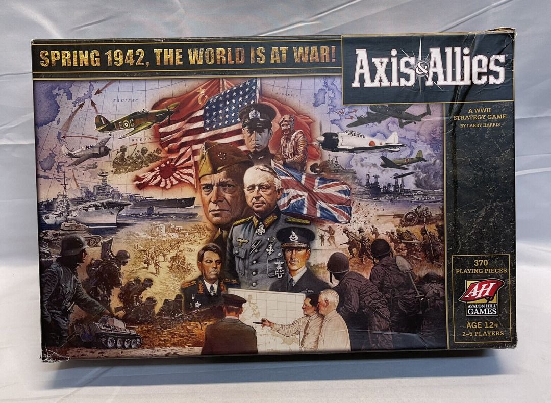 Axis and Allies WW2 Strategy Board Game (1st Edition), Hobbies & Toys