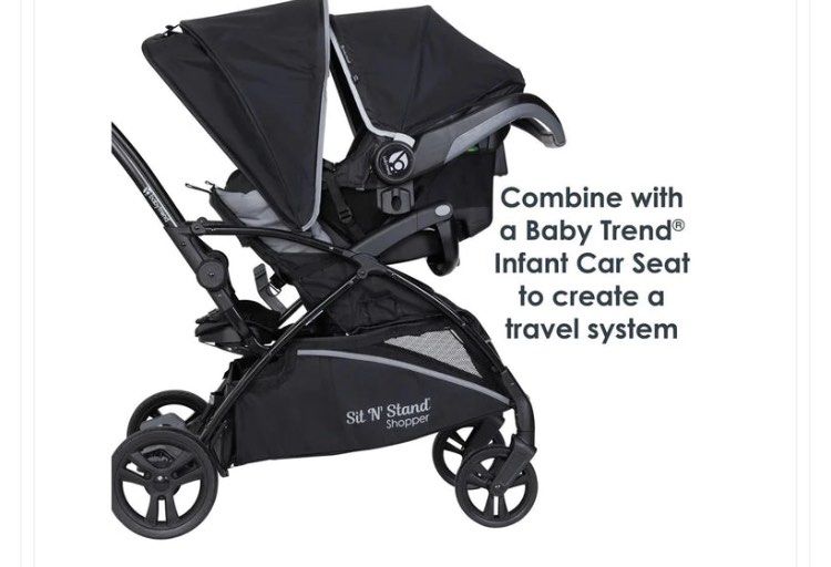Sit n stand 5 in 1 shopper travel system top