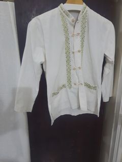 Baju koko Putih atau Muslim Anak AL -IDRUS Preloved