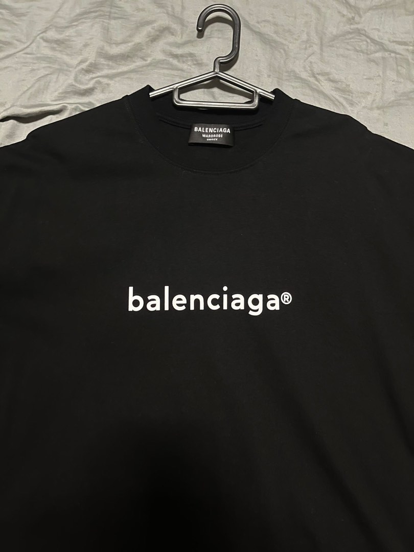 Balenciaga Tee, Luxury, Apparel on Carousell