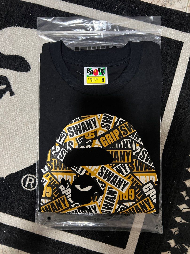 正規品の人気商品通販 BAPE X GRIP SWANY BY BATHING APE TEE - トップス