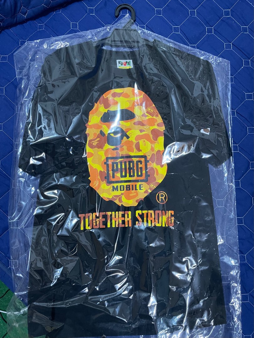 BAPE x PUBG Mobile Men s Fashion Tops Sets Tshirts Polo Shirts on Carousell