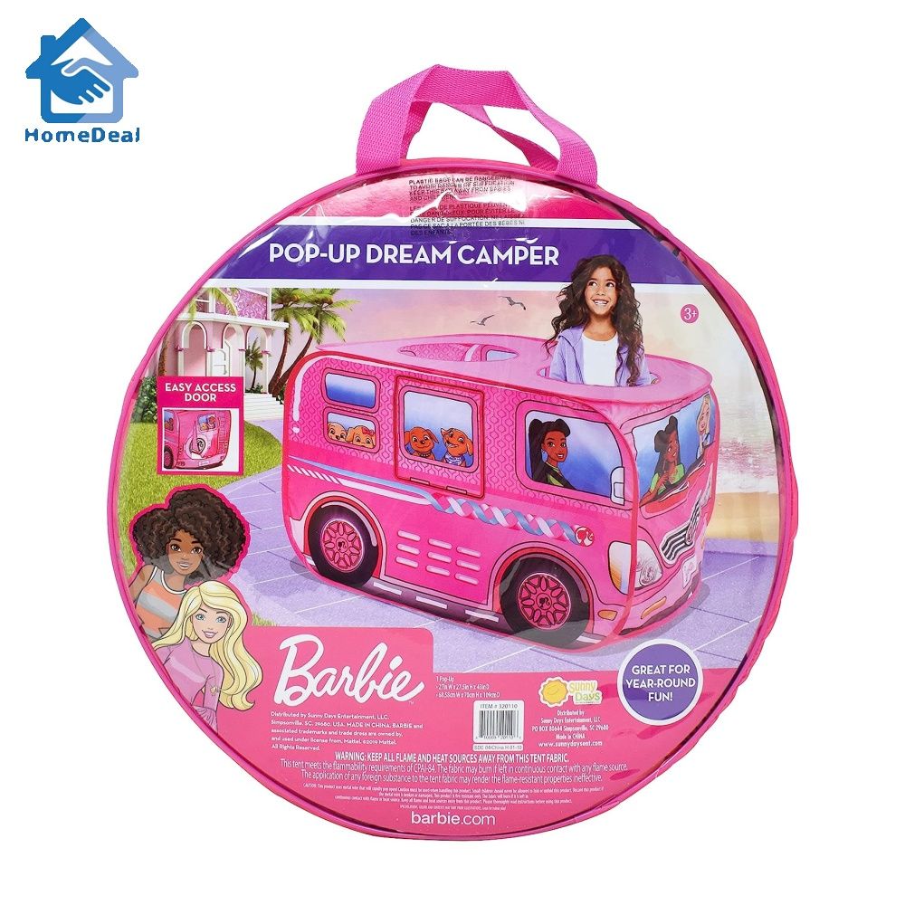 Barbie play cheap tent house