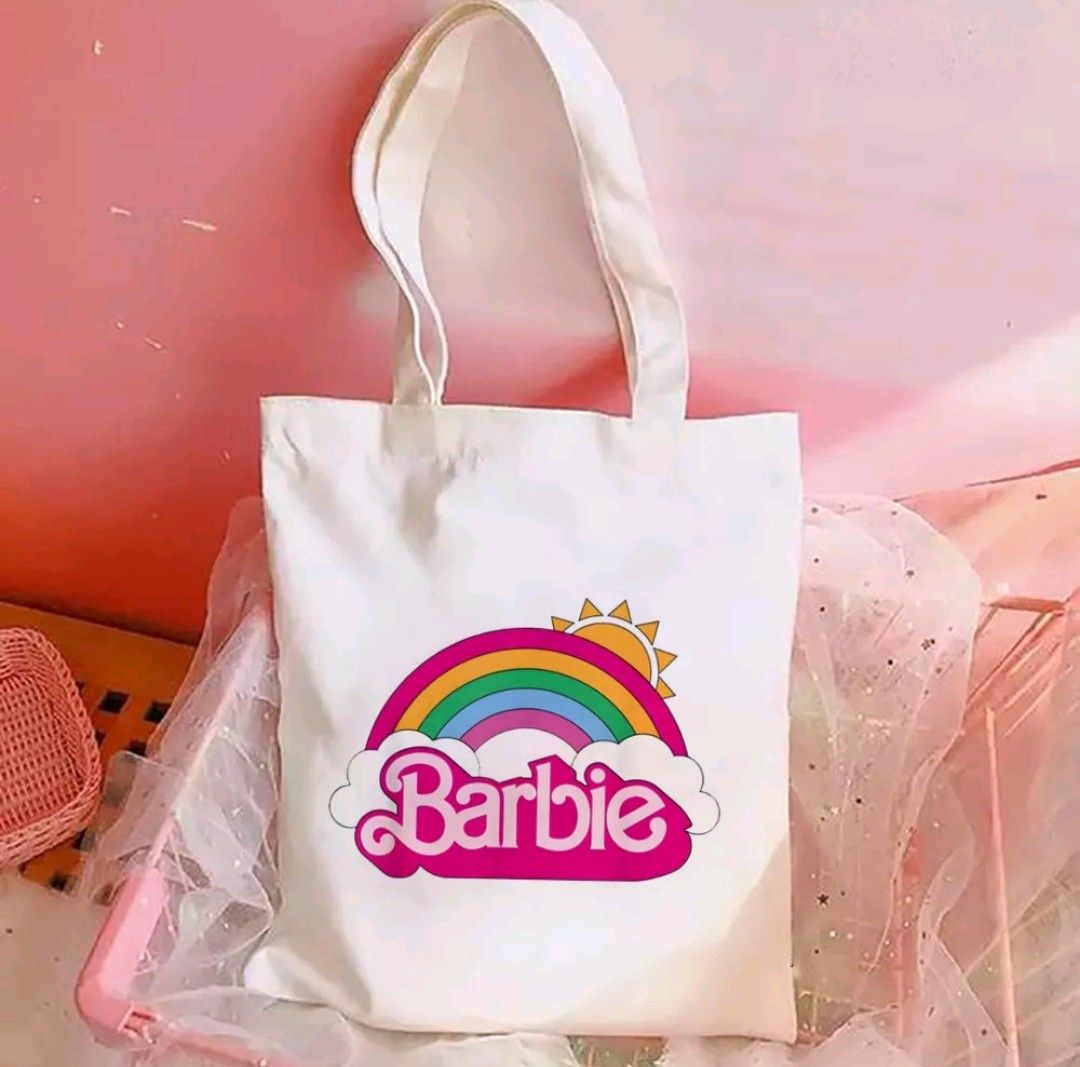Barbie tote bag plastic outlet