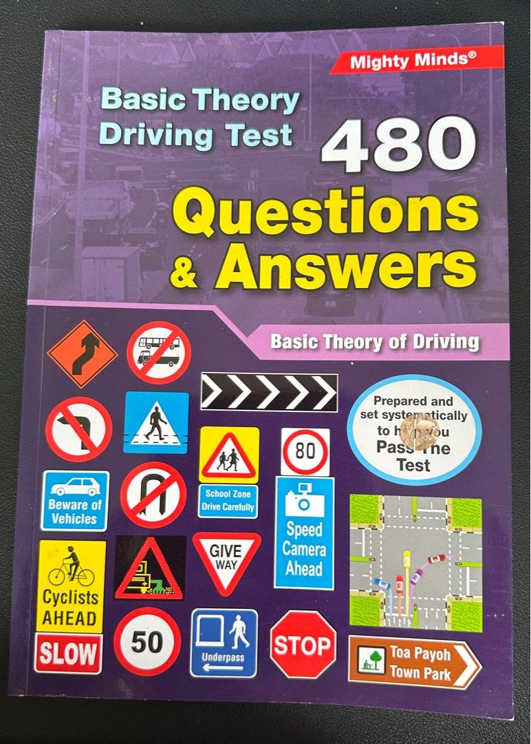 Basic Theory Driving Test - 480 questions & answers, Hobbies & Toys ...