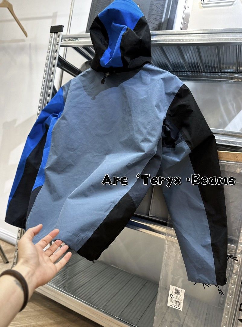 Arc'teryx x Beams Beta Jacket Boro Blue, 男裝, 上身及套裝, 套裝