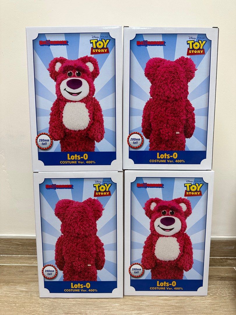 現貨》BEARBRICK Lots-O COSTUME Ver. 400% Lotso 勞蘇, 興趣及遊戲