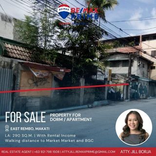 BELOW ZONAL! 290sqm property in East Rembo, Makati good for apartment/dorm