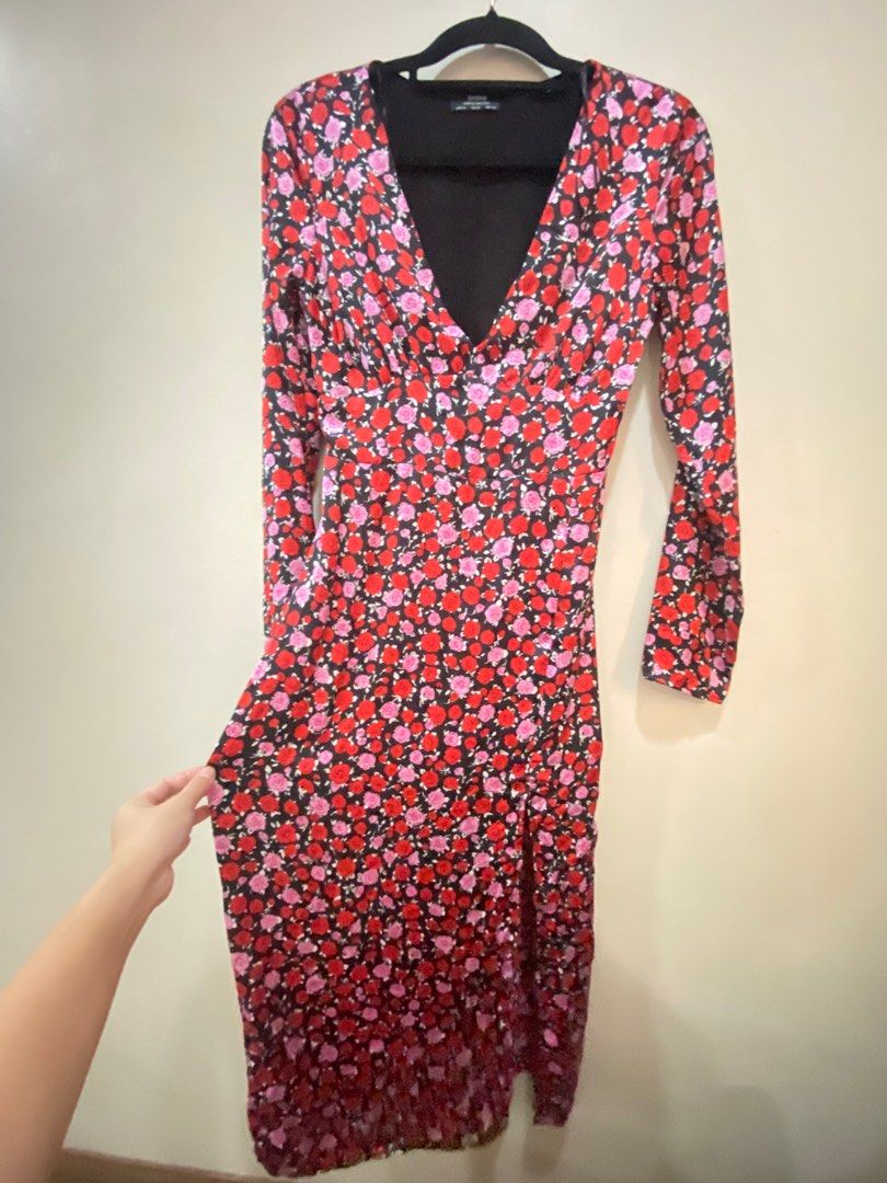 bershka silk dress Bershka silk mini dress S Brand new - worn once